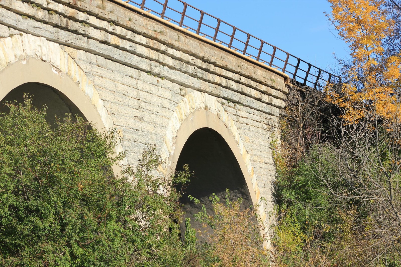 Arch details, east span (span #1)